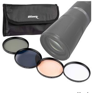 Ultimaxx 105MM Professional Four Piece HD DigitalFilter Kit